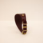 Personalised Luxury Leather Sight Hound Collar, thumbnail 5 of 8