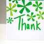 Thank You Flowers Card, thumbnail 4 of 9