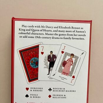Jane Austen Playing Cards, 4 of 4