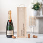 Personalised Wedding Title Bottle Gift Box, thumbnail 2 of 6