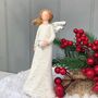 Christmas Angel With Star Decoration, thumbnail 4 of 4