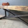 Industrial Reclaimed Custom Coffee Table Tv Stand 205, thumbnail 4 of 6