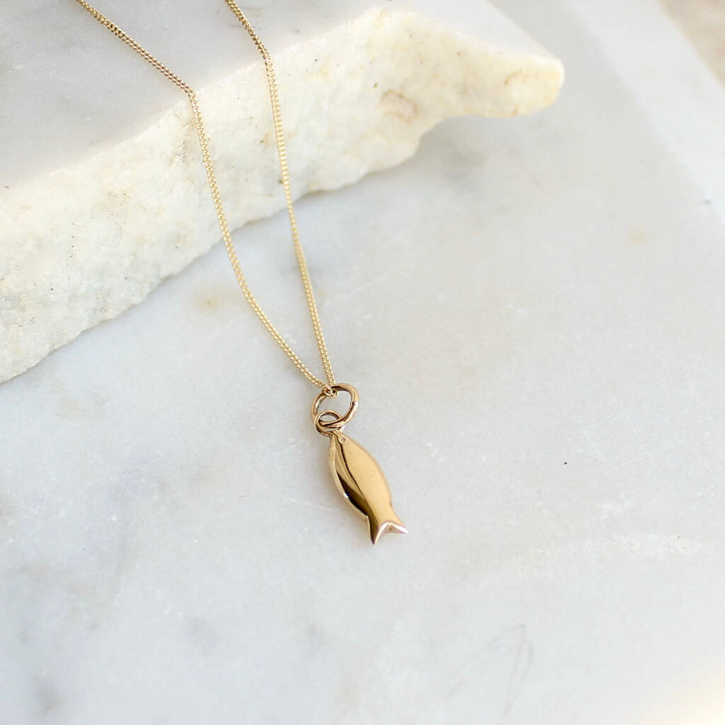 Fashion Jewelry for Women Gold Fish Pendant Carp Shape Auspicious with  Stainless Steel Necklace - China Jewelry and Fashion Jewelry price |  Made-in-China.com