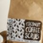 Organic And Vegan Coconut Coffee Scrub, thumbnail 2 of 2