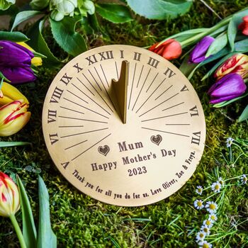 Mother's Day Sundial, 2 of 4
