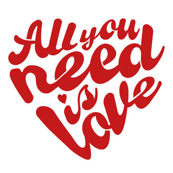 All You Need Is Love Greeting Card, 2 of 2