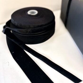 Black Velvet Ribbon Christmas Gift Wrapping, 5 of 6