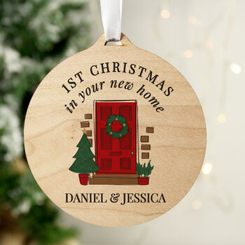 1st Christmas In Our New Home Bauble, 2 of 4