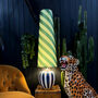 Apple Sours Helter Skelter Oversized Cone Lampshades, thumbnail 3 of 5