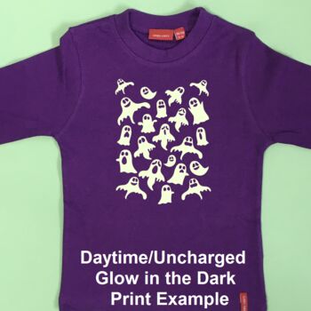 Personalised Glow In The Dark Halloween Pyjamas, 3 of 7