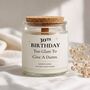 Birthday Gifts For Her Personalised Scented Candle, thumbnail 1 of 7