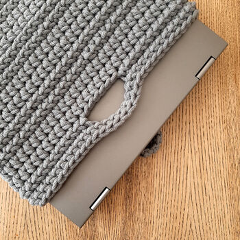 Crochet Laptop Sleeve, 2 of 3
