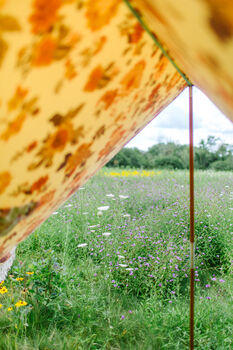 Sunny Retro Fringed Canopy, 2 of 3