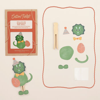 Make Your Own Dinosaur Peg Doll, 3 of 6