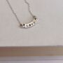 'Love' Banner Word Necklace, thumbnail 6 of 6