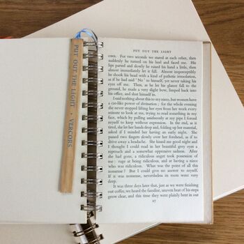 'Put Out The Light' Upcycled Notebook, 2 of 4
