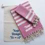 Personalised Towel Set, Birthday Gift For Her, thumbnail 5 of 12