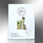 Kitten Cat Tree Enamel Pin Brooch, Gift For Cat Lover, thumbnail 4 of 8