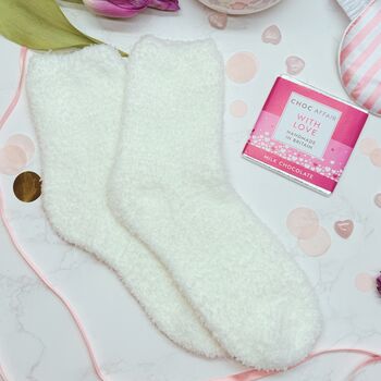 Mother’s Day Gift To Show You Care – Mama Mug, Eye Mask, Cosy Socks And Chocolate, 5 of 6