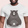 Vinyl Bear Spinning Records T Shirt, thumbnail 1 of 11