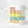 Cycling Father Day Mug, thumbnail 3 of 5