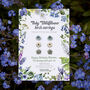 Curate Your Own Set Of Three Wildflower Stud Earrings, thumbnail 7 of 11