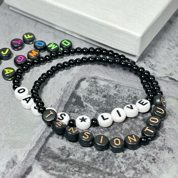 Personalised Concert Band Bracelet Gift, 2 of 4