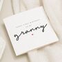 First Birthday As A Granny Card, thumbnail 1 of 7