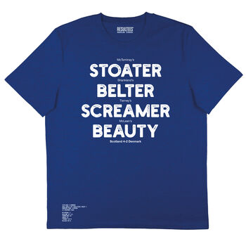 Scotland World Cup Qualification T Shirt – Hampden Four–Two Historic Night, 2 of 4