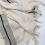 Bodrum Hammam Towel Monochrome Classic Stripe, thumbnail 7 of 12