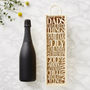Personalised Favourite Wooden Bottle Box For Him, thumbnail 2 of 3