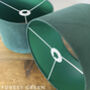 Forest Green Suede Lampshade, thumbnail 1 of 5