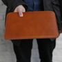 Slim Leather Macbook Sleeve Case, thumbnail 7 of 12