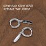 Sterling Silver Tiny Feather Huggie Hoops, thumbnail 7 of 12