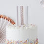 Rose Gold Foiled Cake Fountains Three Pack, thumbnail 1 of 4