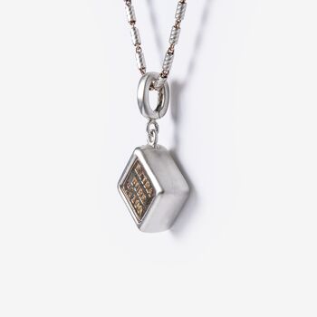Pure Soap Charm Clip On Silver Pendant, 6 of 7