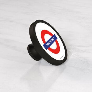 London Underground Tube Stop Cabinet Door Knobs, 6 of 8