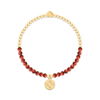 Root Chakra Red Jasper Bracelet, 6 of 8