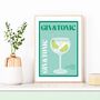 Gin And Tonic Print, thumbnail 1 of 5