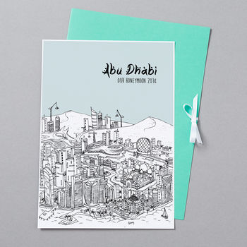 Personalised Abu Dhabi Print, 10 of 10