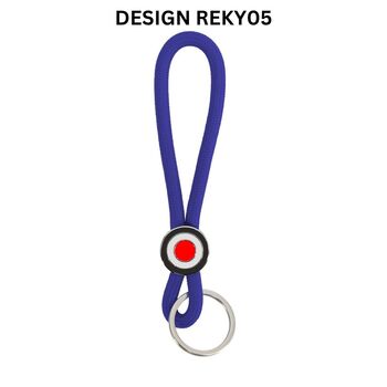 Keychain Rope Effect With Large Loop And Zinc Fixings, 7 of 7