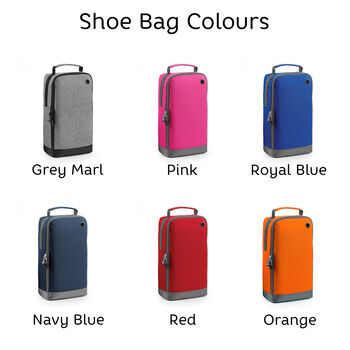 Personalised Golf Shoe Bag, 4 of 5