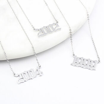 2002 21st Birth Date / Special Date Necklace, 2 of 6