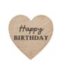 Happy Birthday, Little Pocket Hug Keepsake Heart Token, thumbnail 2 of 7