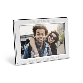 Personalised Silver Plated Landscape Photo Frame, 11 of 12