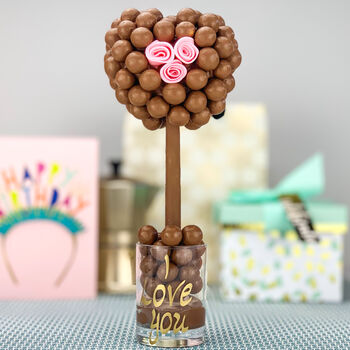Malteser® Heart With Pink Rose Tree, 5 of 12