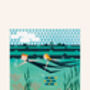 Limited Edition Sea Swimmers A2 Giclée Art Print, thumbnail 2 of 7