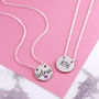 Sterling Silver Mum Necklace With Engraved Names, thumbnail 5 of 12