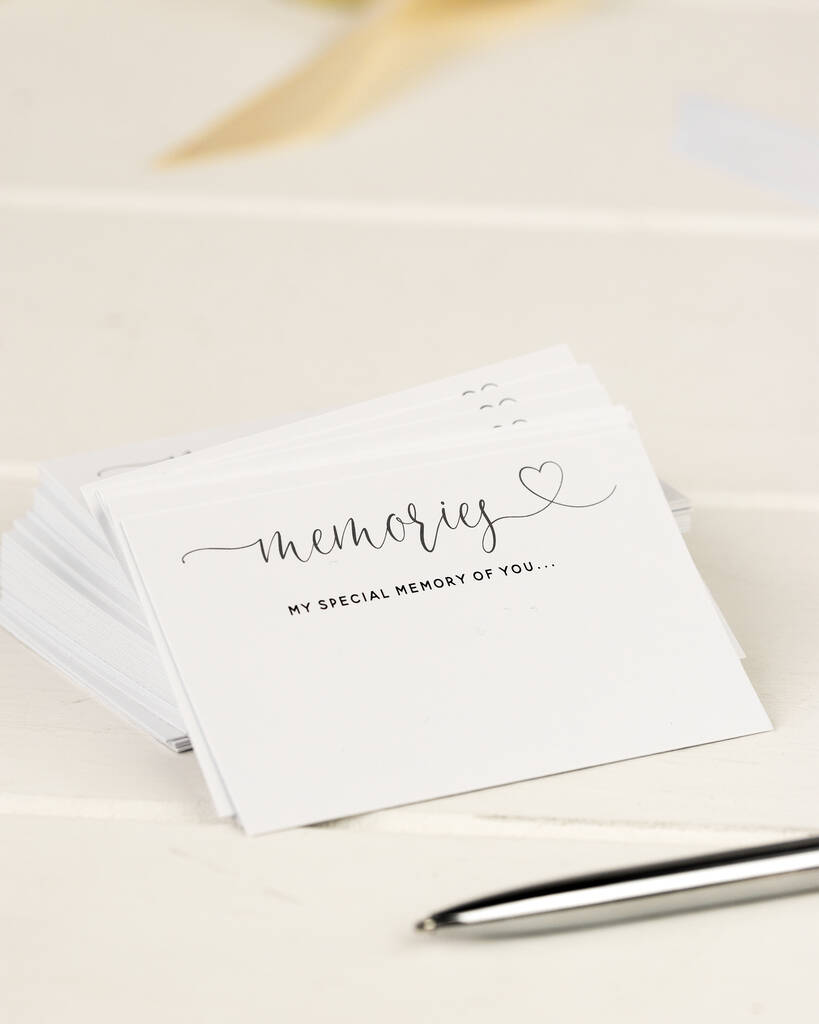 Special Memories Condolence Jar And Cards By Oh So Cherished