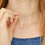 60th Birthday Sterling Silver Star Necklace, thumbnail 3 of 5